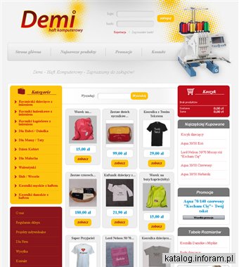 Haft komputerowy Demi