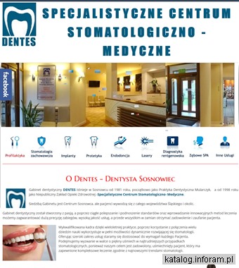 Dentes – Centrum Dentystyczne Sosnowiec, śląsk