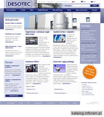 Desotec - węgiel aktywny