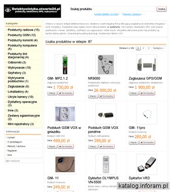 Sklep detektywistyczny