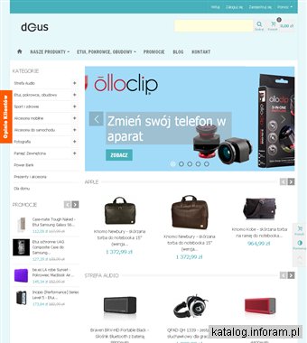 Sklep internetowy Deus