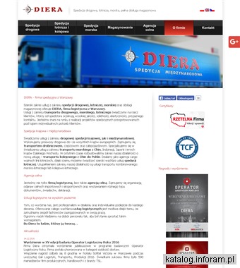 DIERA spedycja międzynarodowa Warszawa