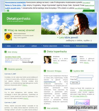 Kompendium - Dieta kopenhaska