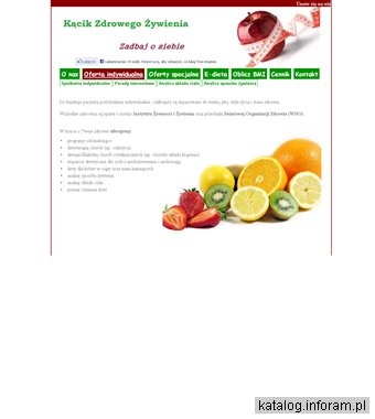 Dietetyk Kutno KĄCIK ZDROWEGO ŻYWIENIA