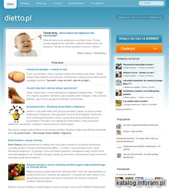 Dietto.pl - portal edukacji żywieniowej
