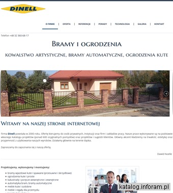 Dinell – bramy i ogrodzenia