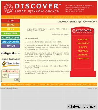 Discover Bydgoszcz - Szkoła języków obcych