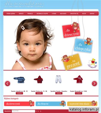 Ubranka dla niemowląt