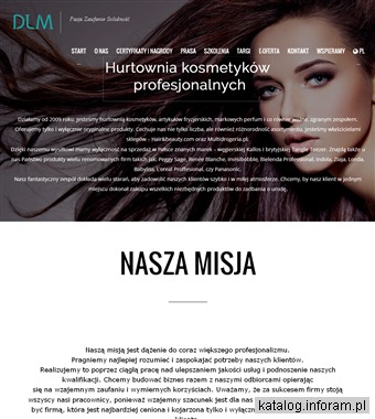 DLM - artykuły do salonów fryzjerskich, dostawa kosmetyków