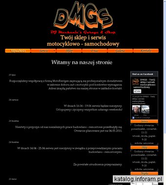 DMGS - Twój sklep i serwis motocyklowo - samochodowy