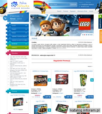 Sklep Dobra-Zabawka.pl - zabawki, klocki Lego, puzzle, pojazdy