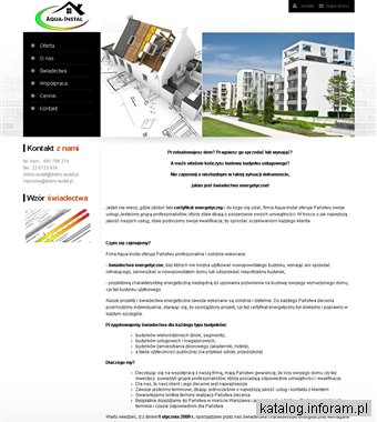 Świadectwo energetyczne Warszawa