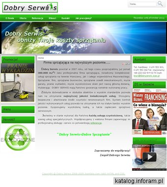 DOBRY SERWIS SKARŻYCKI serwis sprzątający Warszawa