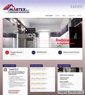 MARTEX baterie łazienkowe Mińsk Mazowiecki