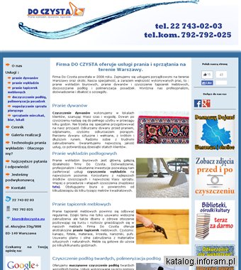 Pranie dywanów Warszawa - www.doczysta.eu