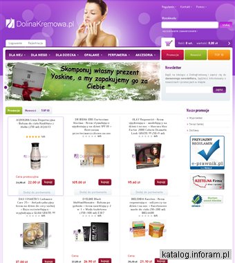 Kosmetyki online - sklep Dolinakremowa.pl