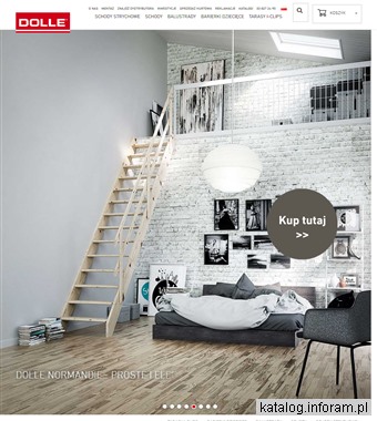 Schody drewniane DOLLE - nowoczesne schody wewnętrzne i zewnętrzne
