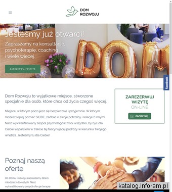 Dom Rozwoju - Psycholog Warszawa