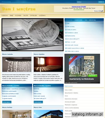 Wyposażenie wnętrz