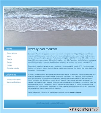 Chłopy wczasy nad morzem