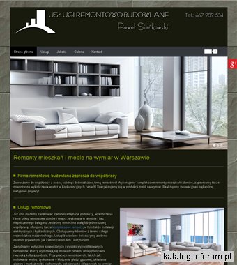 SIEŃKOWSKI PAWEŁ Remonty łazienki Warszawa
