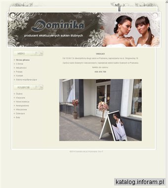 Dominika - suknie i buty ślubne