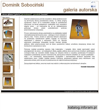 Dominik Sobociński - galeria autorska