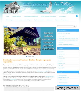 Domki letniskowe nad morzem - Siedlisko Białogóra