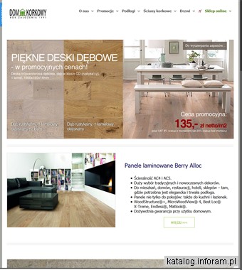 Sklepy z podłogami - DomKorkowy.com