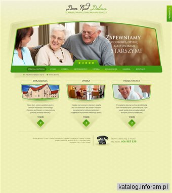 DOM NAD DOLINĄ dom spokojnej starości