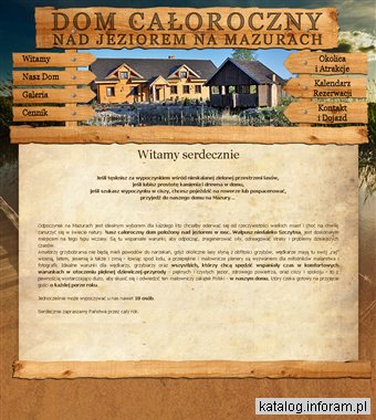 Domki wczasowe na mazurach