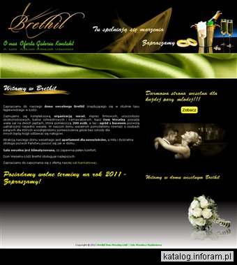 Dom weselny Brethil - organizacja wesel, ślubów i imprez okolicznościowych