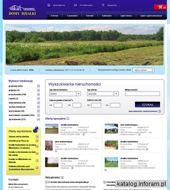 Domy działki nieruchomości