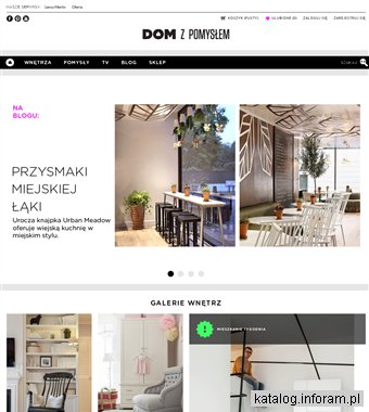 Aranżacja i wystrój wnętrz - Inspiracje - domzpomyslem.pl