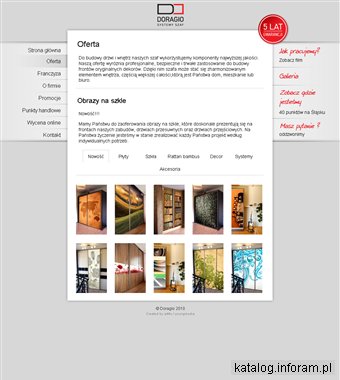 Drzwi przesuwne - szafy