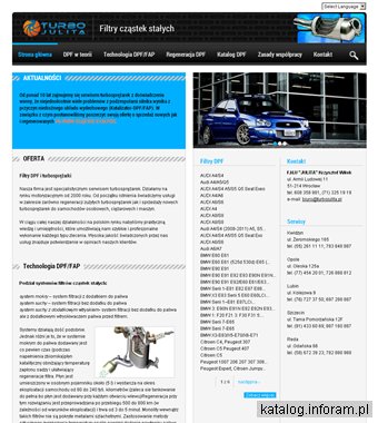 J K WITEK dpf filtr cząstek stałych