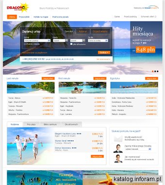 Biuro Podróży Dragon, wycieczki last minute, all inclusive