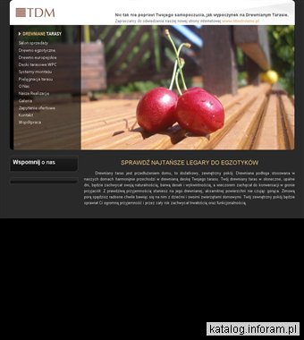 TDM Tarasy Drewniane - deska tarasowa egzotyczna i kompozytowa