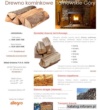 Drewno kominkowe Tarnowskie Góry