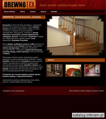 DREWNOTEX Schody drewniane