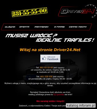 Odprowadzanie samochodów Driver24