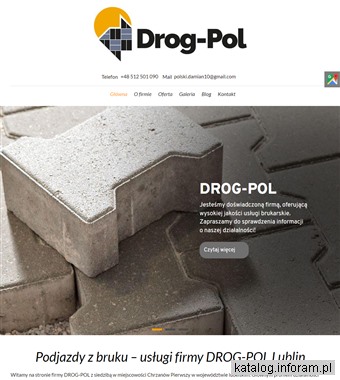 Niwelacje terenu Lublin - drog-pol.pl