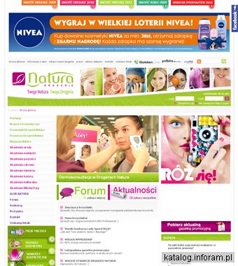 Kosmetyki, perfumy - Drogeria Natura