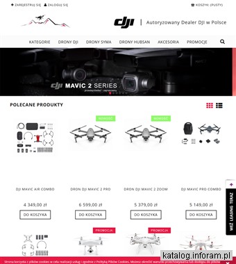 Drony z Kamerą - Dronlandia.pl