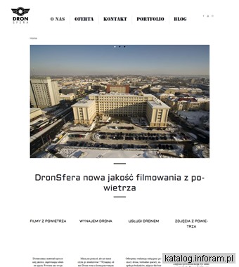 www.dronsfera.pl - zdjęcia z powietrza