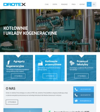 Drotex - energetyka przemysłowa