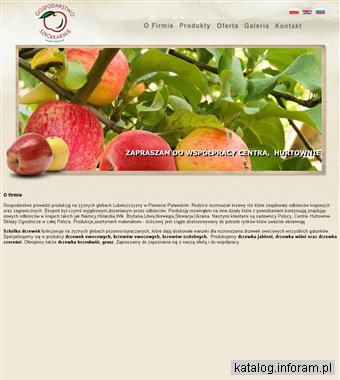 Drzewka owocowe – do sadu oraz na działkę