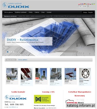 DUDIX producent rusztowań