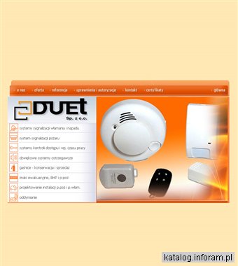 Duet - instalacja przeciwpożarowa