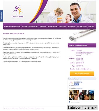 Duo-Dental gabinet stomatologiczny Legionowo